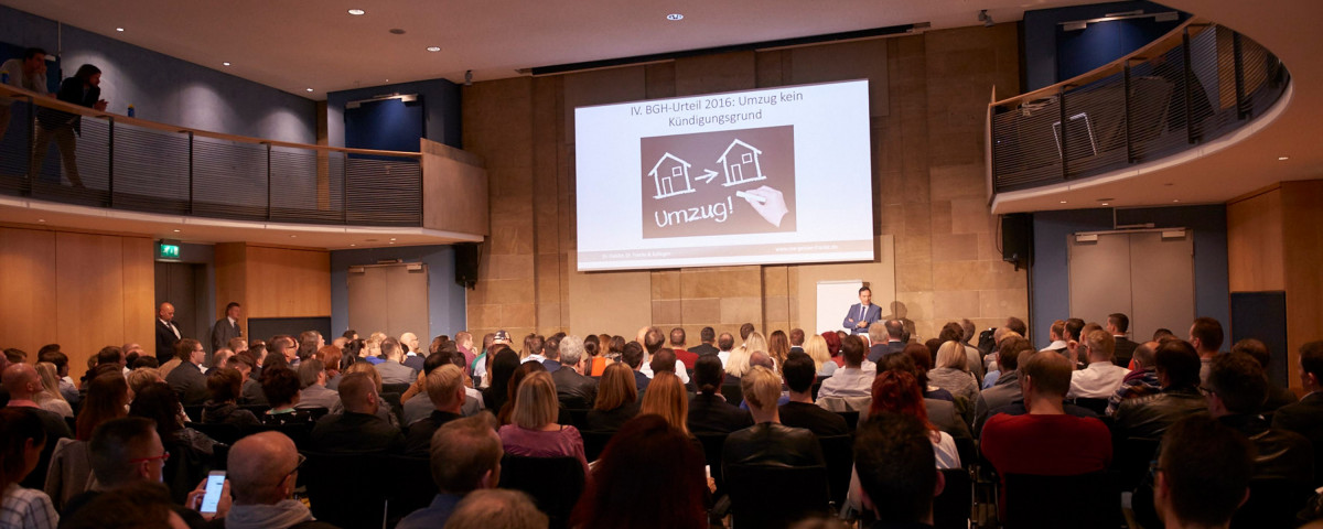 Impression aus dem Rosensaal beim Inline Kongress 2016